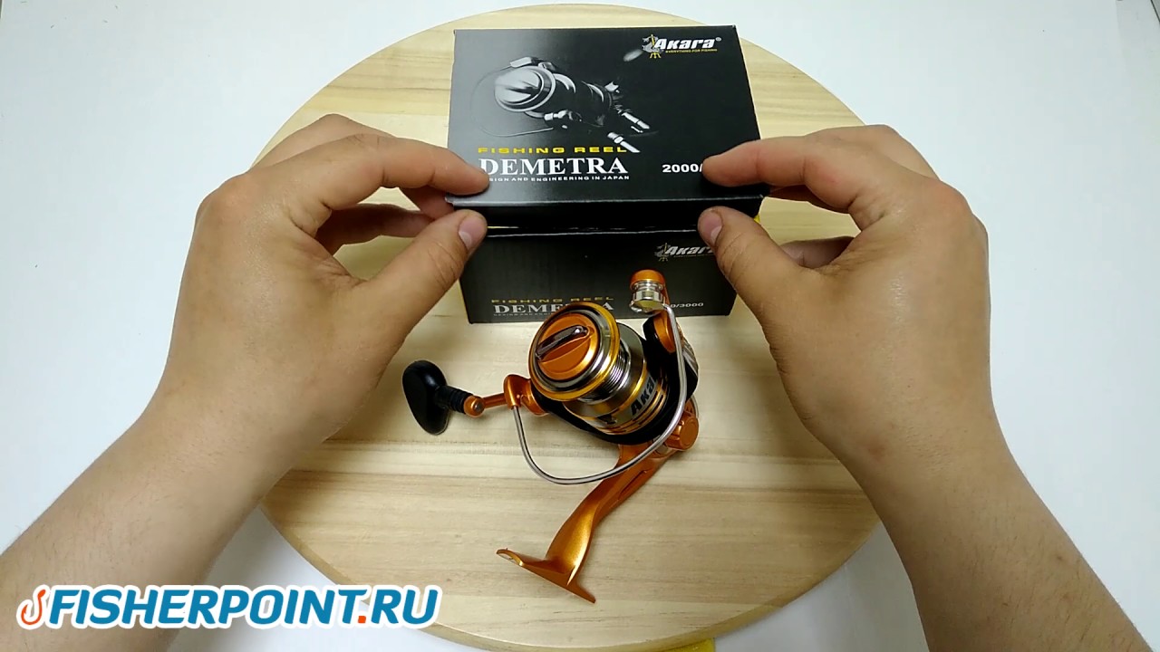 Обзор катушки безынерционной Akara Demetra FD