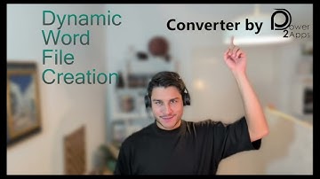 Creating Dynamic Word Documents with Power Automate