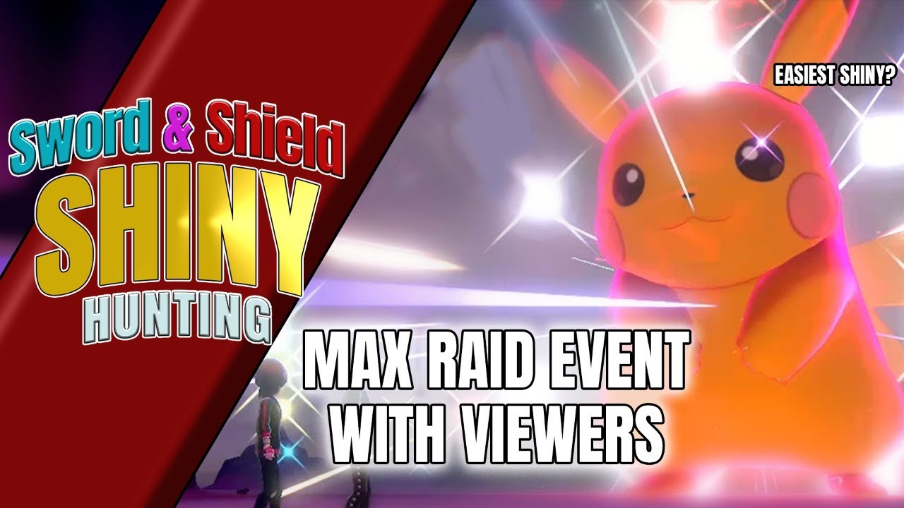 Shiny Pikachu Comes to Pokemon Sword and Shield Raids