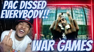 Pac Dissed Everybody 2Pac - War Games Ft. The Outlawz Reaction
