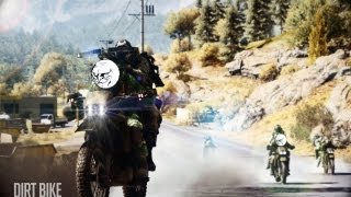 Battlefield 3 - Dirt Bike Death Race on Fuzzmonkey's Server