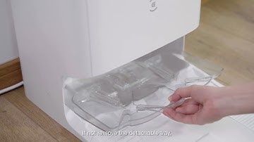 20 What can I do if the cleaning sink is full of dirty water