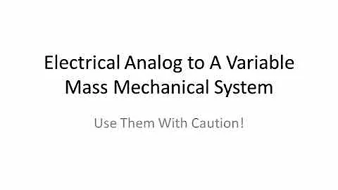 3rd Edition of Designing Propulsion With Mathematics: Electrical and Mechanical Analogs.