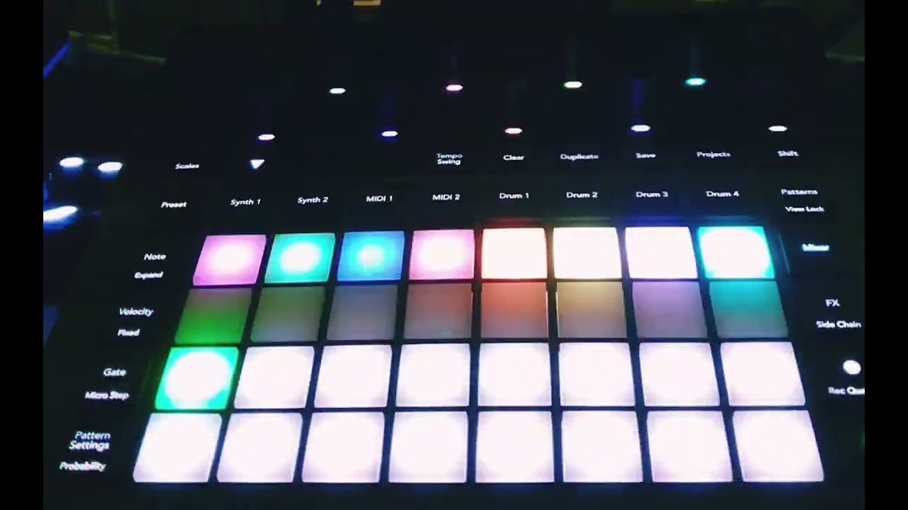 MachineTracks // Experimental sample-mangled industrial glitchy drums on Circuit Tracks