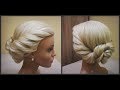 Красивая прическа в греческом стиле.удобно делать самой себе.Beautiful hairstyle in Greek style.