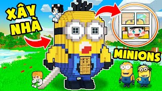 Mr Vịt XÂY NHÀ Minions KHỔNG LỒ trong Minecraft !!