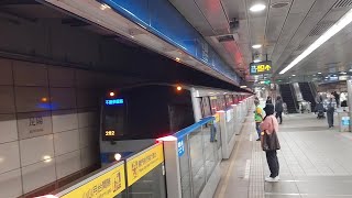 台北捷運 C321 IGBT-VVVF 回送 昆陽站 車號：111／112 車次：282