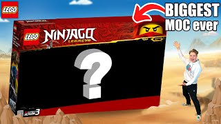 I Made the BIGGEST LEGO NINJAGO MOC... Part 1