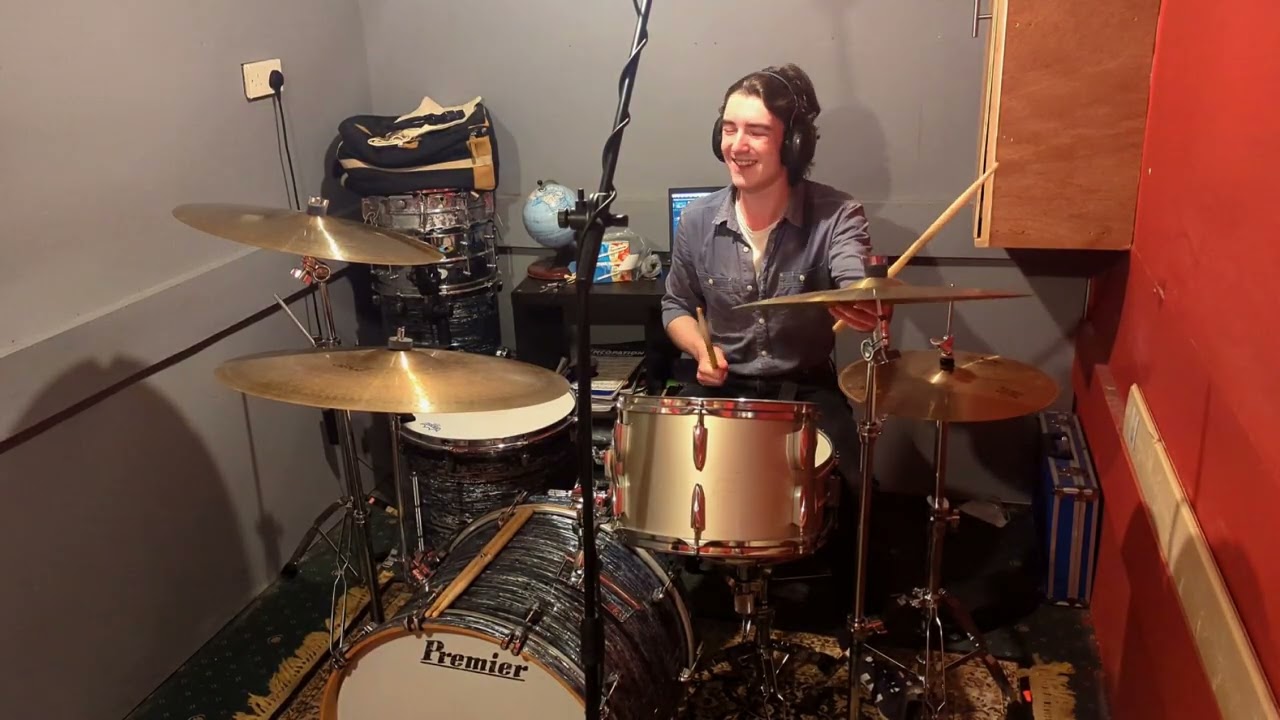 John Bonham Bass Drum Triplets Vs. 16th Note Doubles Practise