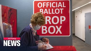 In person-voting in full swing for 2020 U.S. Presidential election; record 101 million voted early