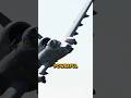 A-10 Warthog Gun So Powerful It Slows Down The Plane #shorts #military #weapons