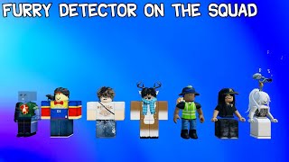 exposing the entire friend group with a furry detector