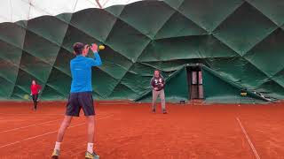 Single Arm Underhand Ball Throw (Tennis Ball)