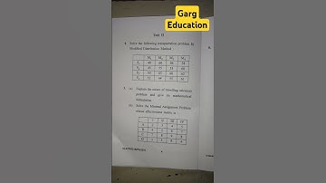 MSc 3rd sem operation research question paper 2024,cblu #exam