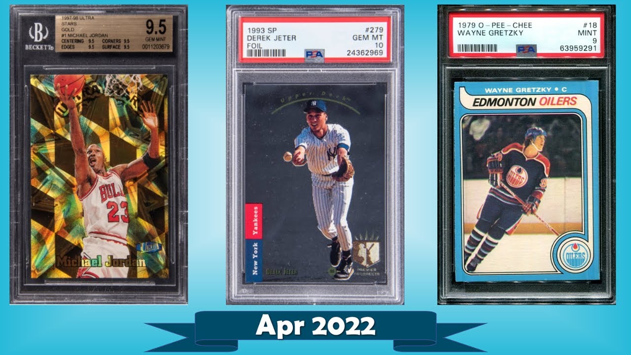 Most Expensive 80s & 90s Sports Card Sales from April 2022 | Ep 14 - YouTube