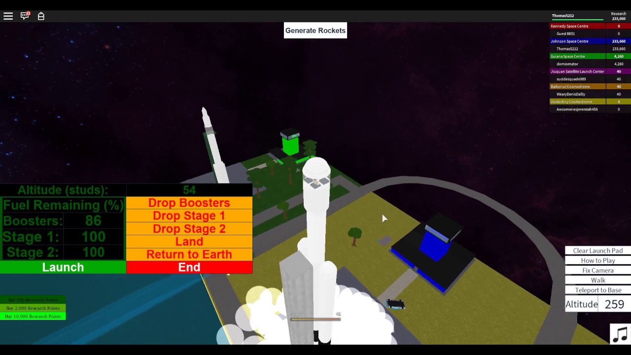 Roblox Rocket Tester Earth To Mars Thomas5212 Youtube