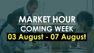 Stock Market Coming Week I 03 August ~ 07 August 2020 I Stock Market News I Market Hour