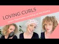 Locken haare waschen und stylen  curly girl methode  wet plopping