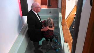 Sarah, getting baptized :)