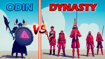 ODIN vs DYNASTY TEAM - Totally Accurate Battle Simulator | TABS
