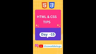 overflow in css | line height in css | css tutorials in telugu | css #css #html #csworldtelugu