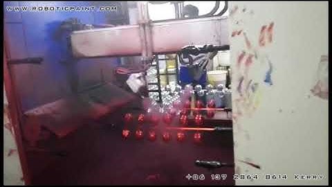 All in One Setup Automatic Spray Paint Machine