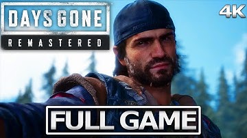 DAYS GONE REMASTERED Full Walkthrough / No Commentary【FULL GAME】PS5 PRO 4K 60FPS Ultra HD