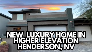 Luxury Home In Henderson NV | Rossano by Lennar at Tresor | Higher Elevation Community | 3,634 SQFT+