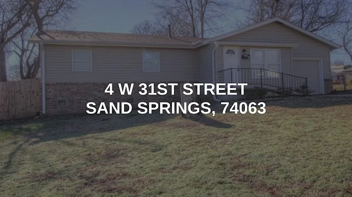 4 W 31st Street | Sand Springs Real Estate
