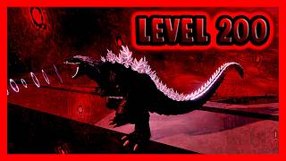 How Strong Is LEVEL 200 GODZILLA ULTIMA? - Roblox Kaiju Alpha