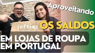 Compra na época de SALDOS na Lefties, La Vie, Caldas da Rainha, Portugal - Distrito de Leiria