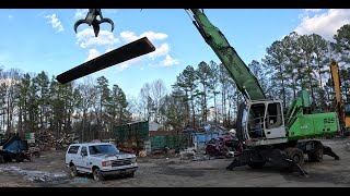 Ford Bronco vs. HUGE Steel Beam! Crushing Cars with Heavy Objects!