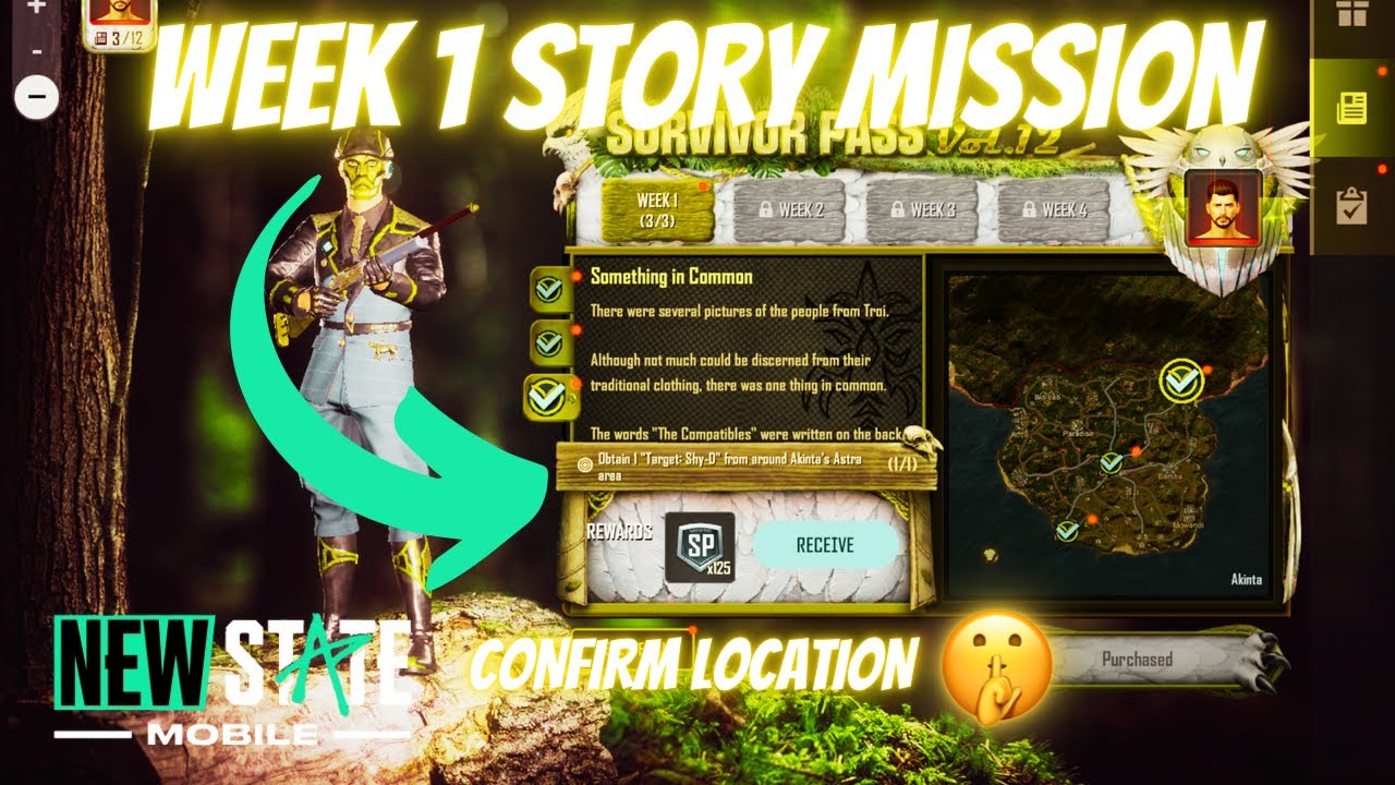 ⚡️Obtain 1 "Target: Shy-D" from around Akinta's Astra area⚡️Vol 12 Week 1 Story Mission🔥🔥🔥