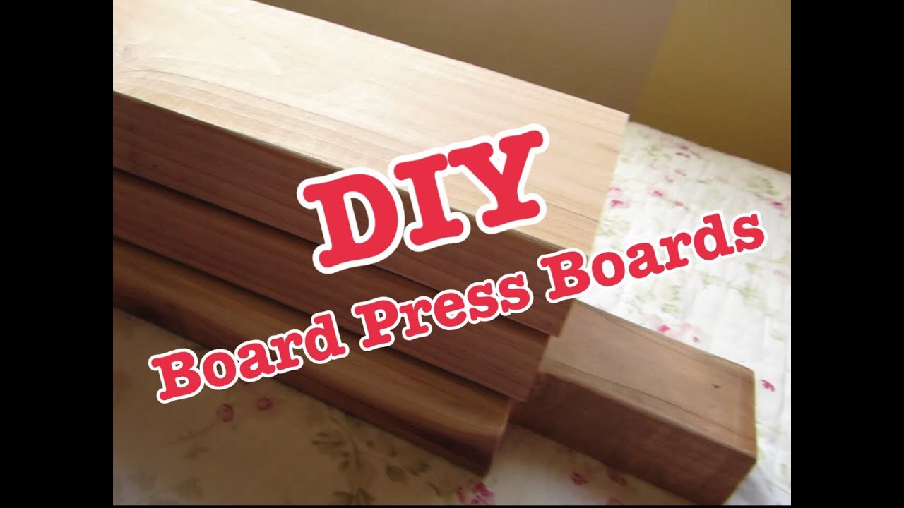 DIY Board Press Boards For Bench Press - YouTube