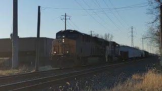 CSX L303 rolls through Detroit with CSX 4568 trailing! (3-15-24) by R.N Productions 144 views 6 days ago 2 minutes, 23 seconds