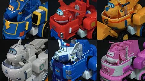 Super Wings Airplane Transformer Toys 슈퍼윙스 비행기 로봇 장난감 변신