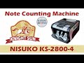 Nisuko KS 2800-4 | Cash Counting Machine in India