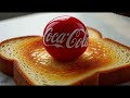AI Spreading Brand Logos on Toast Spread ASMR | Oddly Satisfying Food (4K, No Talking)