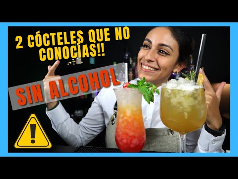 Video: Recetas De Cócteles Sin Alcohol Con Almíbares