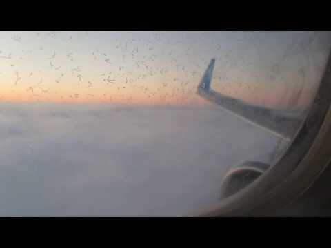 Descent and landing into pajala airport