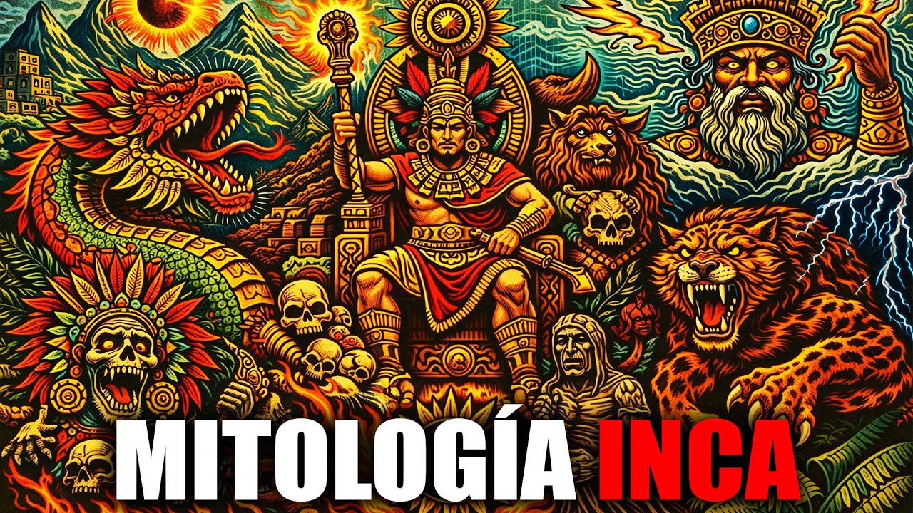 TODA La Mitología Inca Explicada: Dioses, Demonios y Rituales de los Hijos del Sol