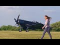 la ferté alais  2018 f4u 5n / 1 er decollage