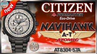 видео: Эксклюзивно только на сайте Citizen! | Citizen Navihawk A-T Chronograph 200m Solar Atomic AT8304-57A картинка: Эксклюзивно только на сайте Citizen! | Citizen Navihawk A-T Chronograph 200m Solar Atomic AT8304-57A