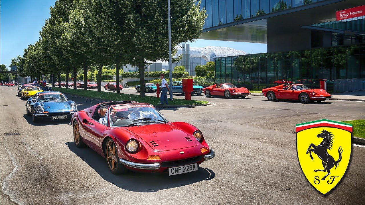 Ferrari Dino 50th Anniversary Event in Maranello