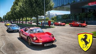 Ferrari dino 50th anniversary event in maranello