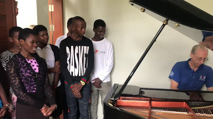 Randy Stubbs playing the piano for our SJO pre-for...