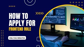 CODTECH IT SOLUTIONS HIRING FOR FRONTEND DEVELOPERS! APPLY NOW