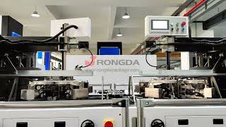 RB350S Automatic dual station rigid box making machine