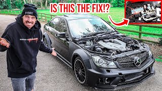 BUILDING A MERCEDES C63 BLACK SERIES BUT NOW IT WONT START