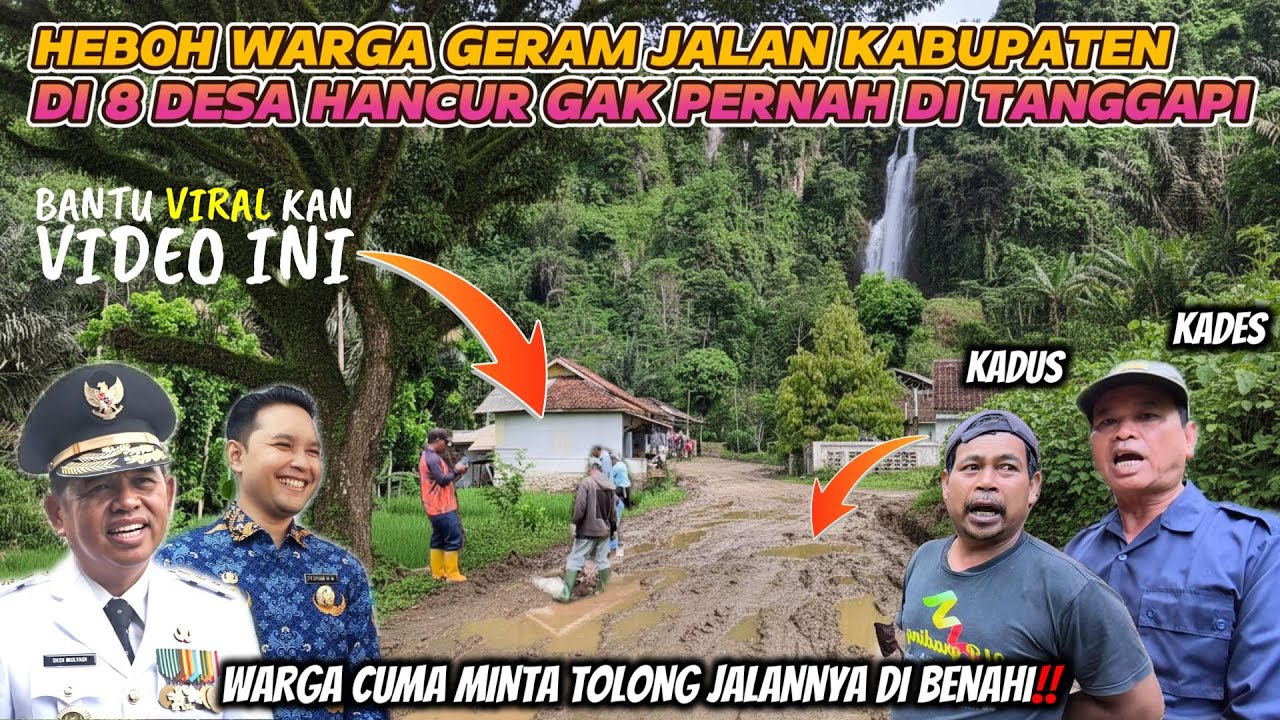 HEBOH 8 DESA DI CIANJUR❗ WARGA GERAM PENGAJUAN DARI DESA GAK PERNAH DI GUBRIS OLEH BUPATI CIANJUR
